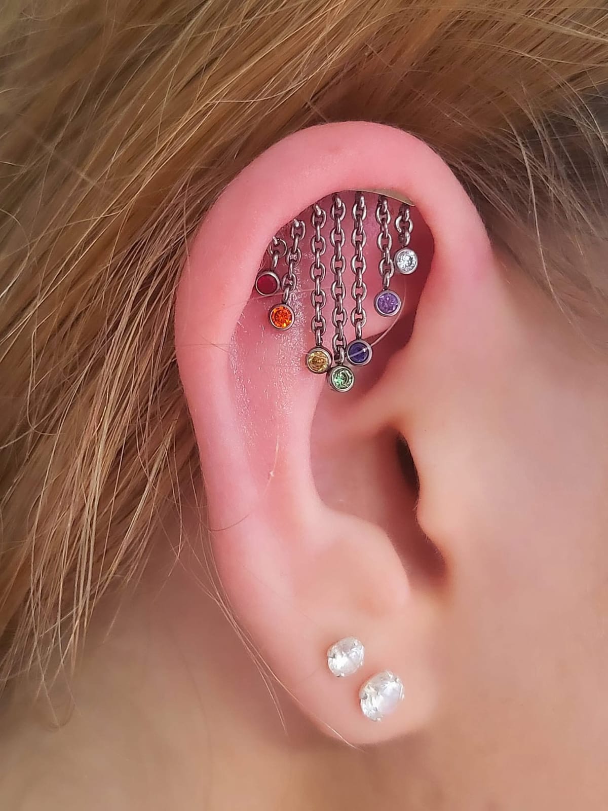 Piercing work