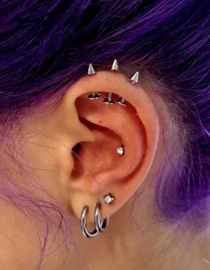 Piercing work