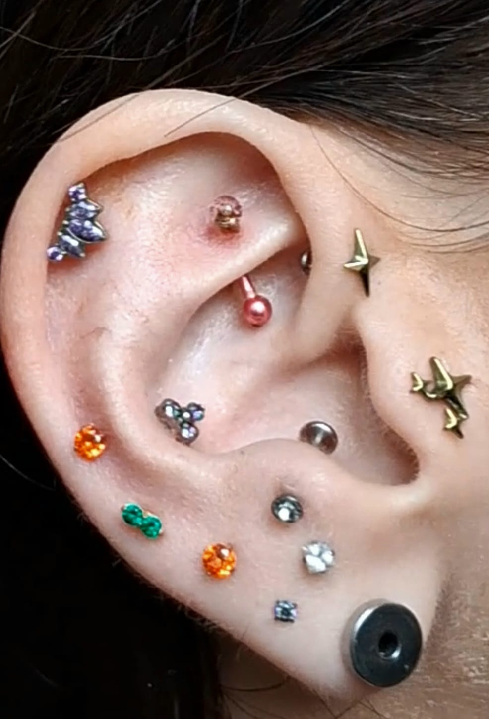 Piercing work