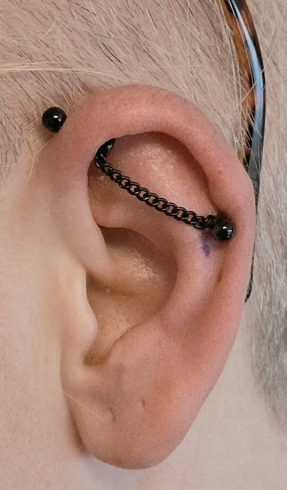 Piercing work